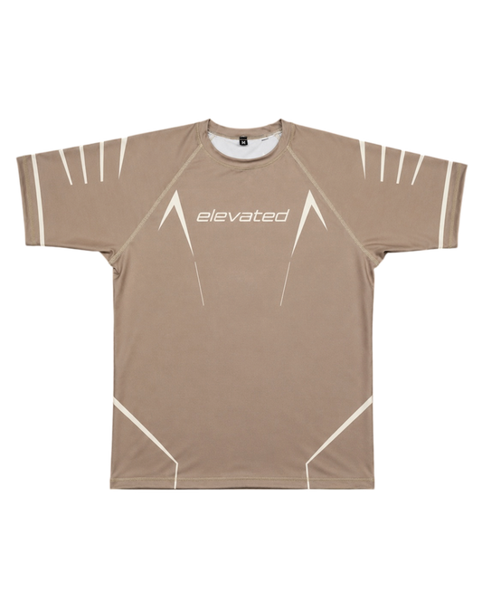 COMPRESSION TEE- SAND