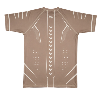 COMPRESSION TEE- SAND